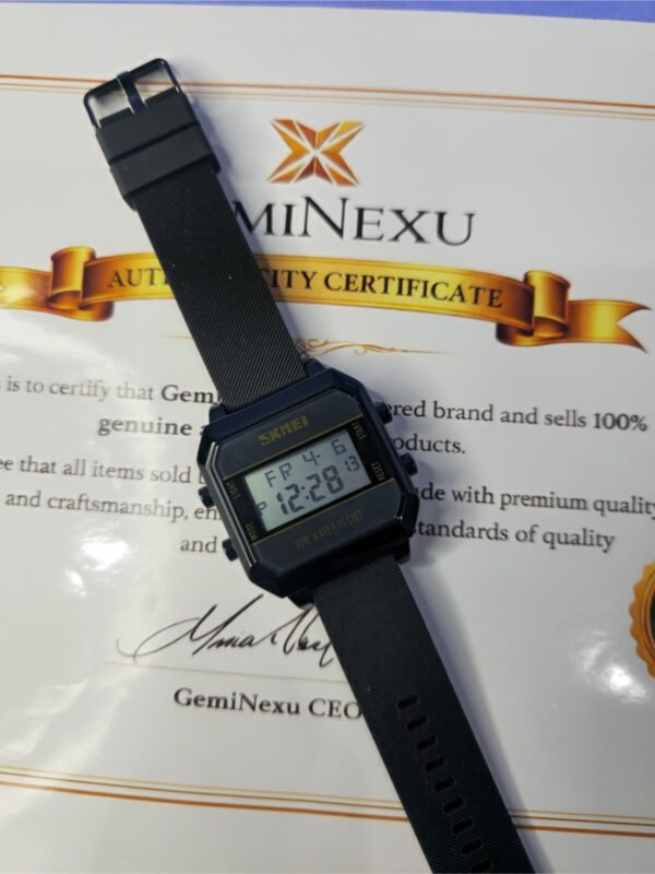 SKMEI Digital Time Multi Functional Sports Watch Unisex