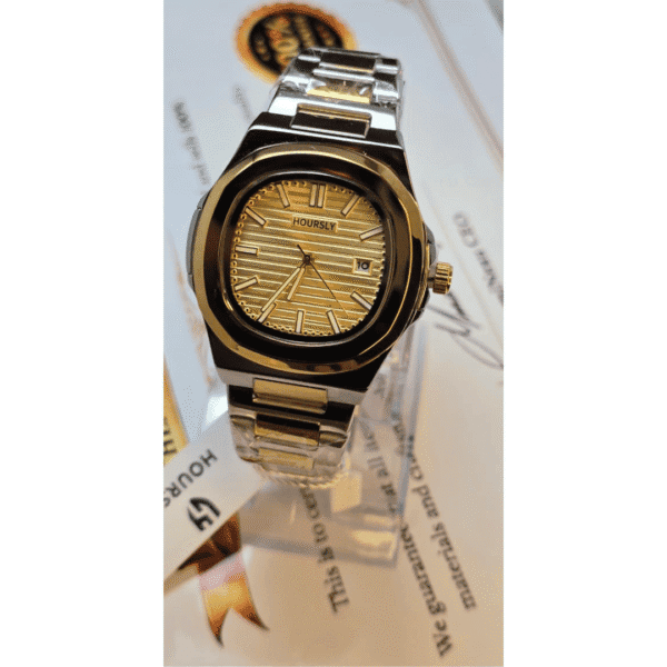 Hoursly Octagonal Ultra High Quality Limited Edition Butterfly Solid Lock