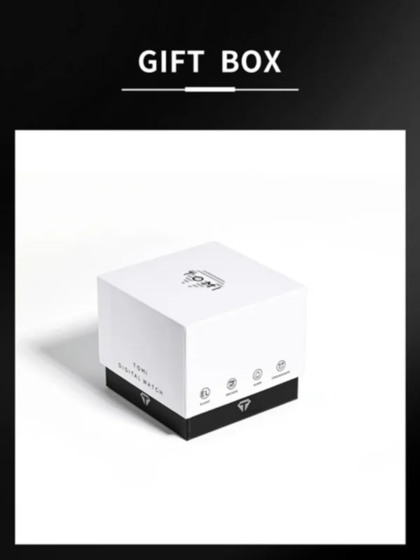 TOMI T-217 Dual Time Sports Watch Comfortable Straps WR