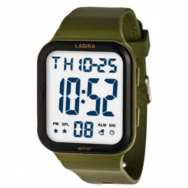 LASIKA W-F157 Digital Sports Watch for Men Waterproof Wristwatch Stopwatch
