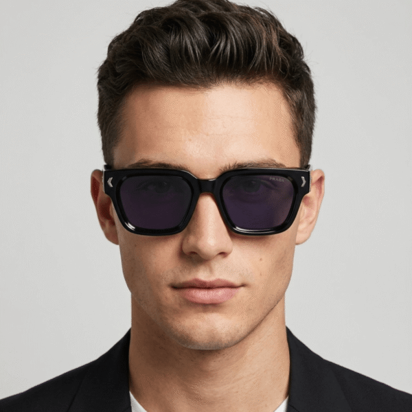 Parada Sunglasses with Iconic Metal Plaque