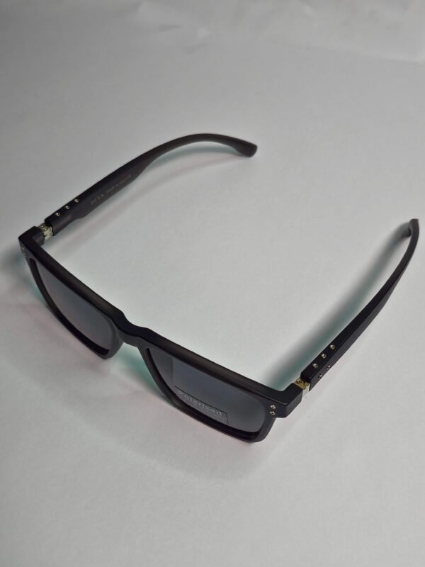 DITA Flight-Style Matte Black Wayfarer Sunglasses
