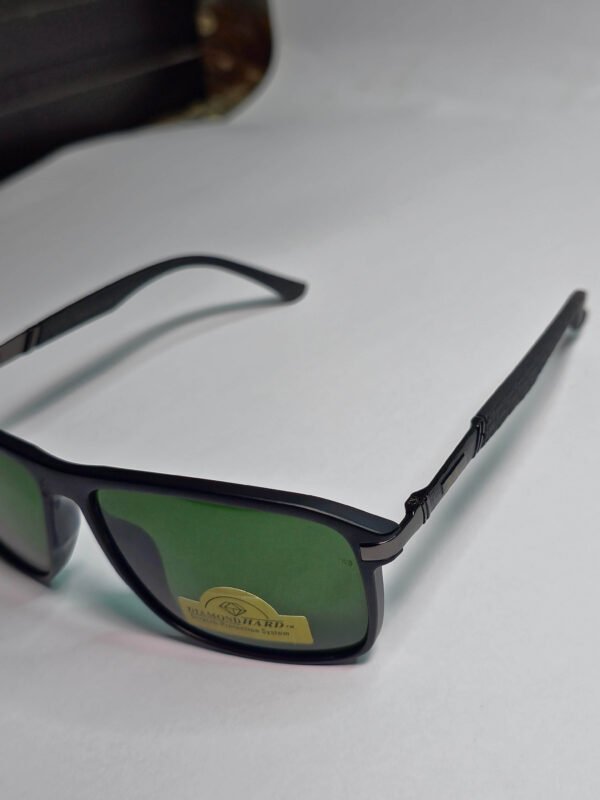 Ray-Ban Diamond Hard Edition Square Sunglasses – Matte Black Frame